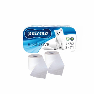 Toilettenpapier 3-lagig weich PALOMA