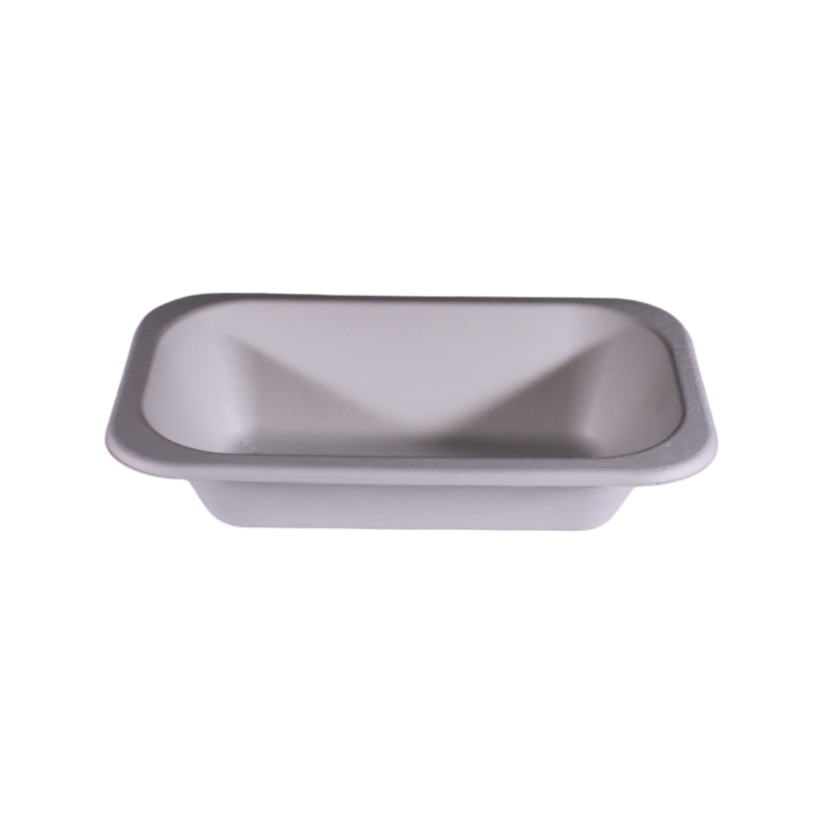 Bagasse Siegelschalen #609 ungeteilt 247x151x55 mm